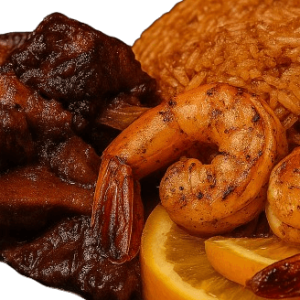 Shrimp & Jollof Rice